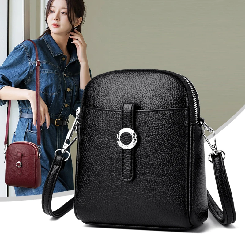 Women's Fashion PU Leather Mini Crossbody Phone Bag, Classic Casual Shoulder Bag, Handbag for Travel Work Casual Daily Essential
Women's Fashion PU Leather Mini Crossbody Phone Bag, Classic Casual Shoulder Bag, Handbag for Travel Work Casual Daily Essential