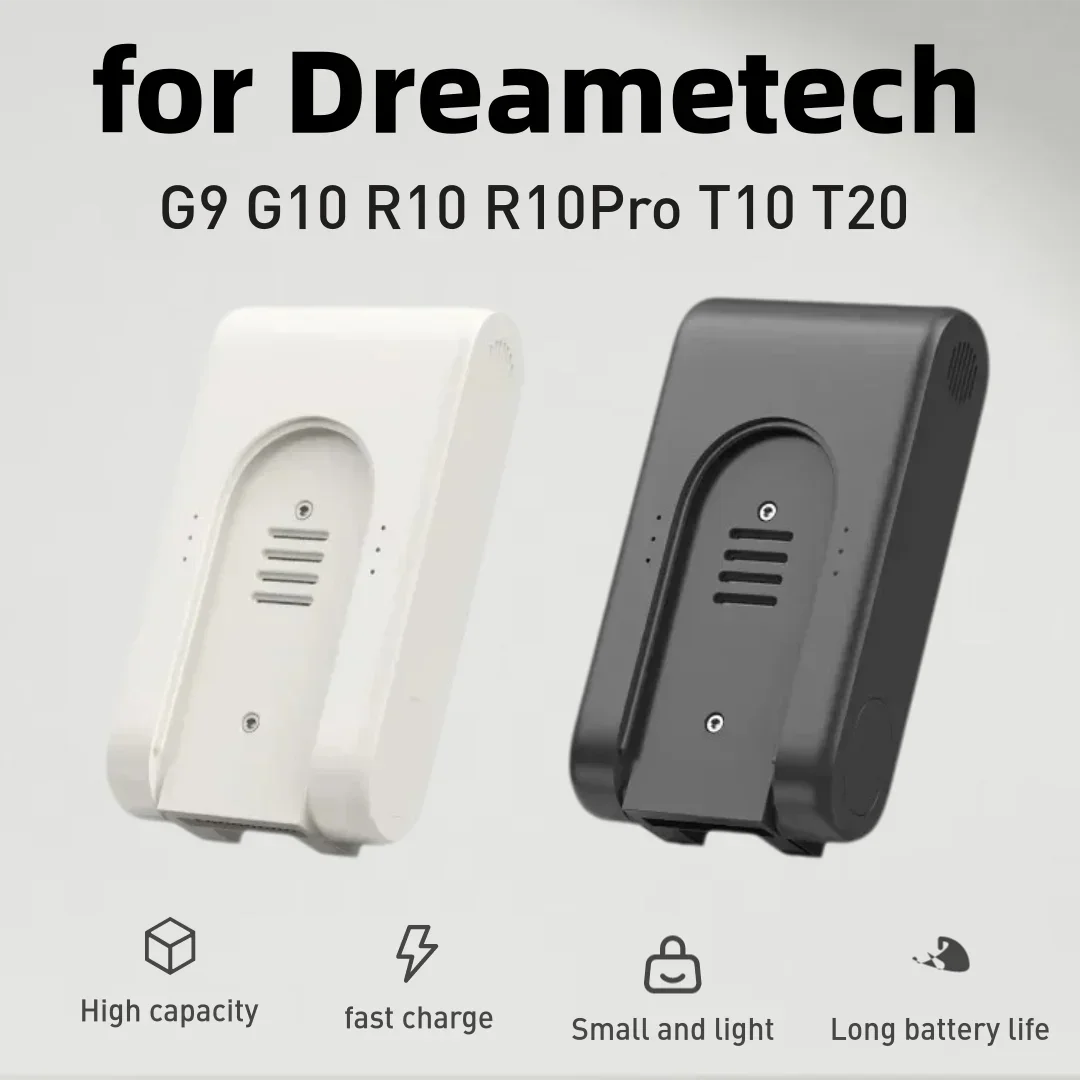 Сменный аккумулятор 25,2 В 5000 мАч для Dreametech G10 R10 R10Pro T10 T20, беспроводной пылесос, литий-ионная аккумуляторная батарея
Сменный аккумулятор 25,2 В 5000 мАч для Dreametech G10 R10 R10Pro T10 T20, беспроводной пылесос, литий-ионная аккумуляторная батарея