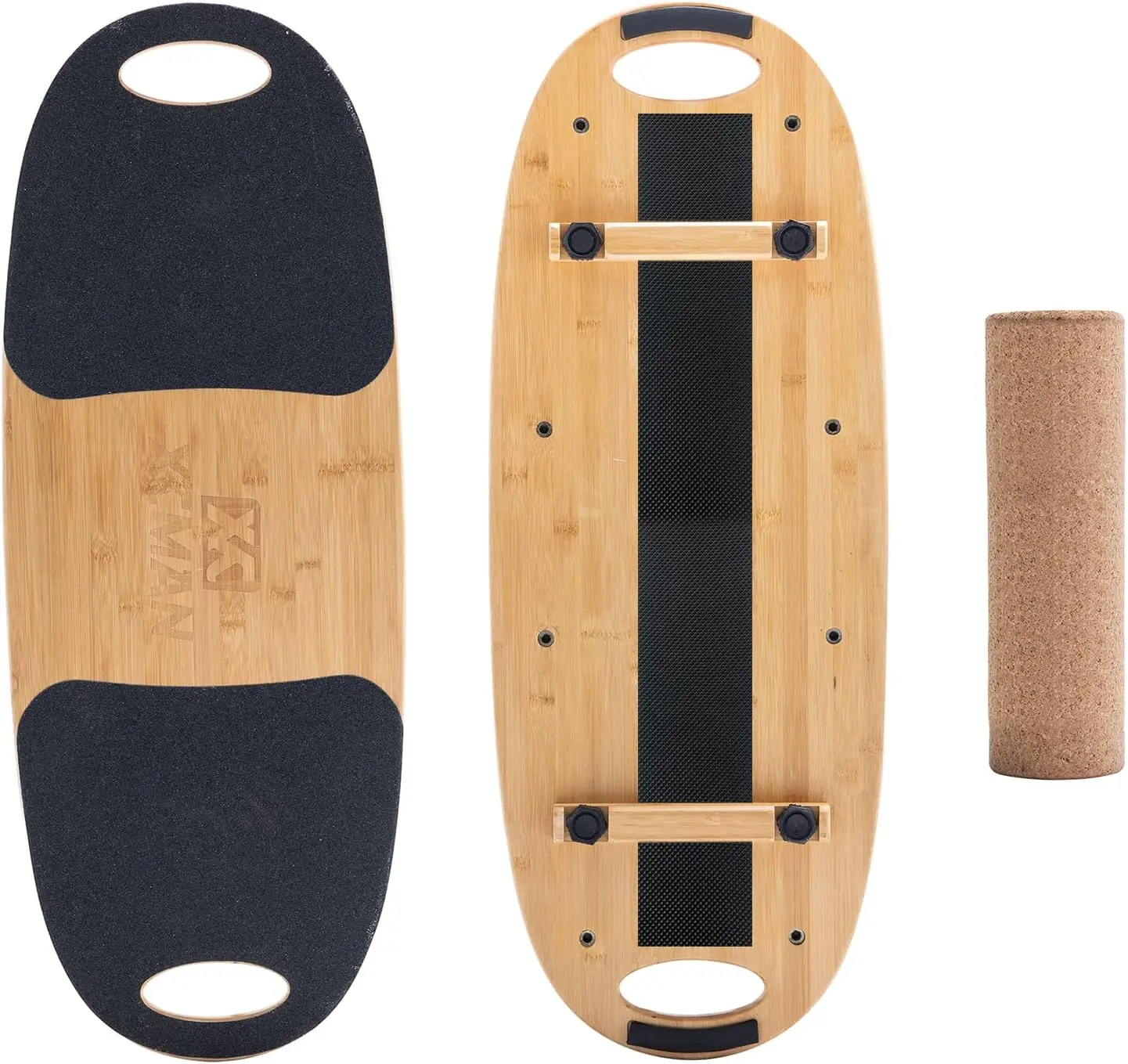 Adjustable Balance Board for Surfing, Snowboarding, Skateboarding, Yoga - 3 Distance Options, Bamboo, 400lb Capacity
Adjustable Balance Board for Surfing, Snowboarding, Skateboarding, Yoga - 3 Distance Options, Bamboo, 400lb Capacity