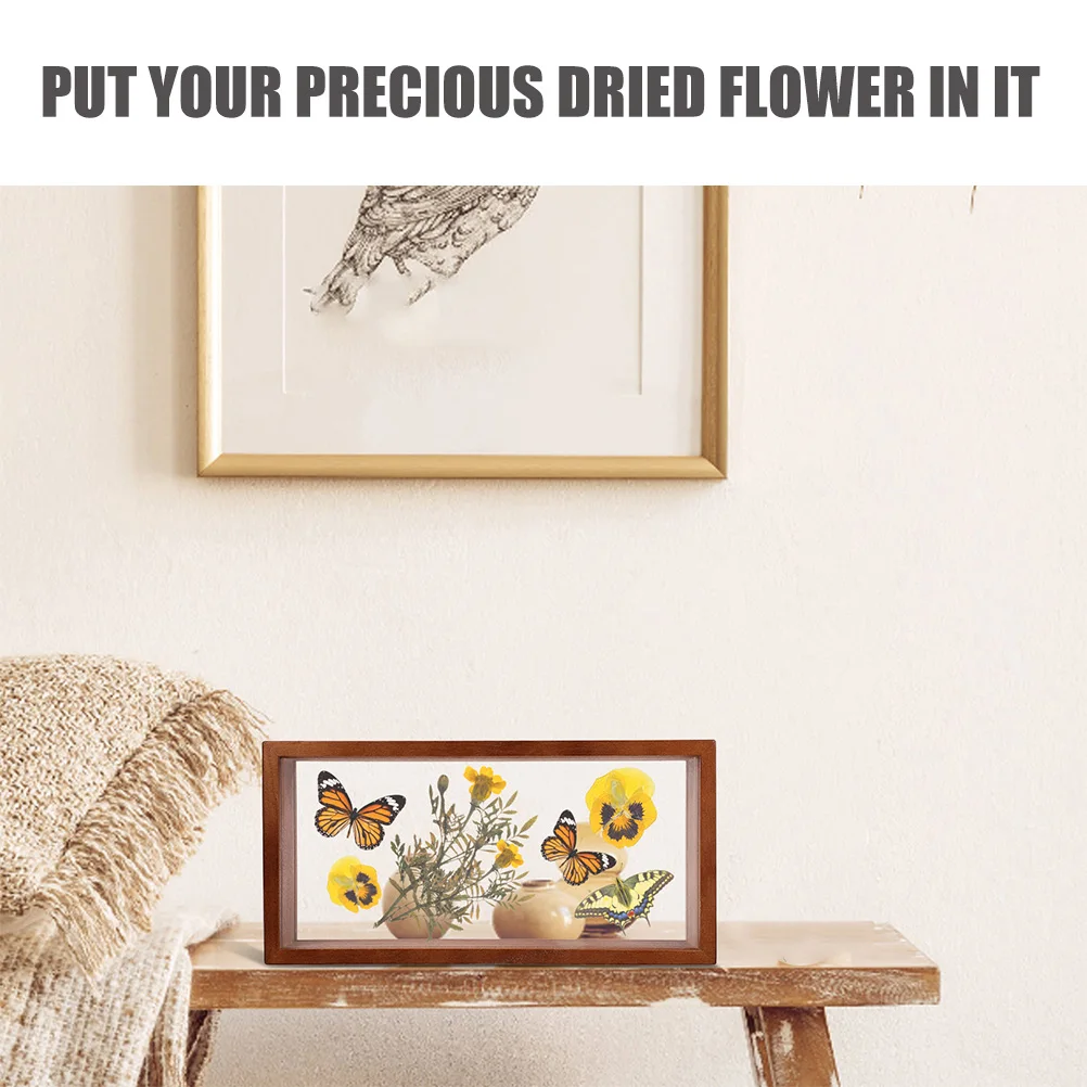 2pcs Specimen Frame Display For Dried Flower Pressed Plants Diy Shadow Box Photo Frame Home Decor Wall Art Decoration
2pcs Specimen Frame Display For Dried Flower Pressed Plants Diy Shadow Box Photo Frame Home Decor Wall Art Decoration