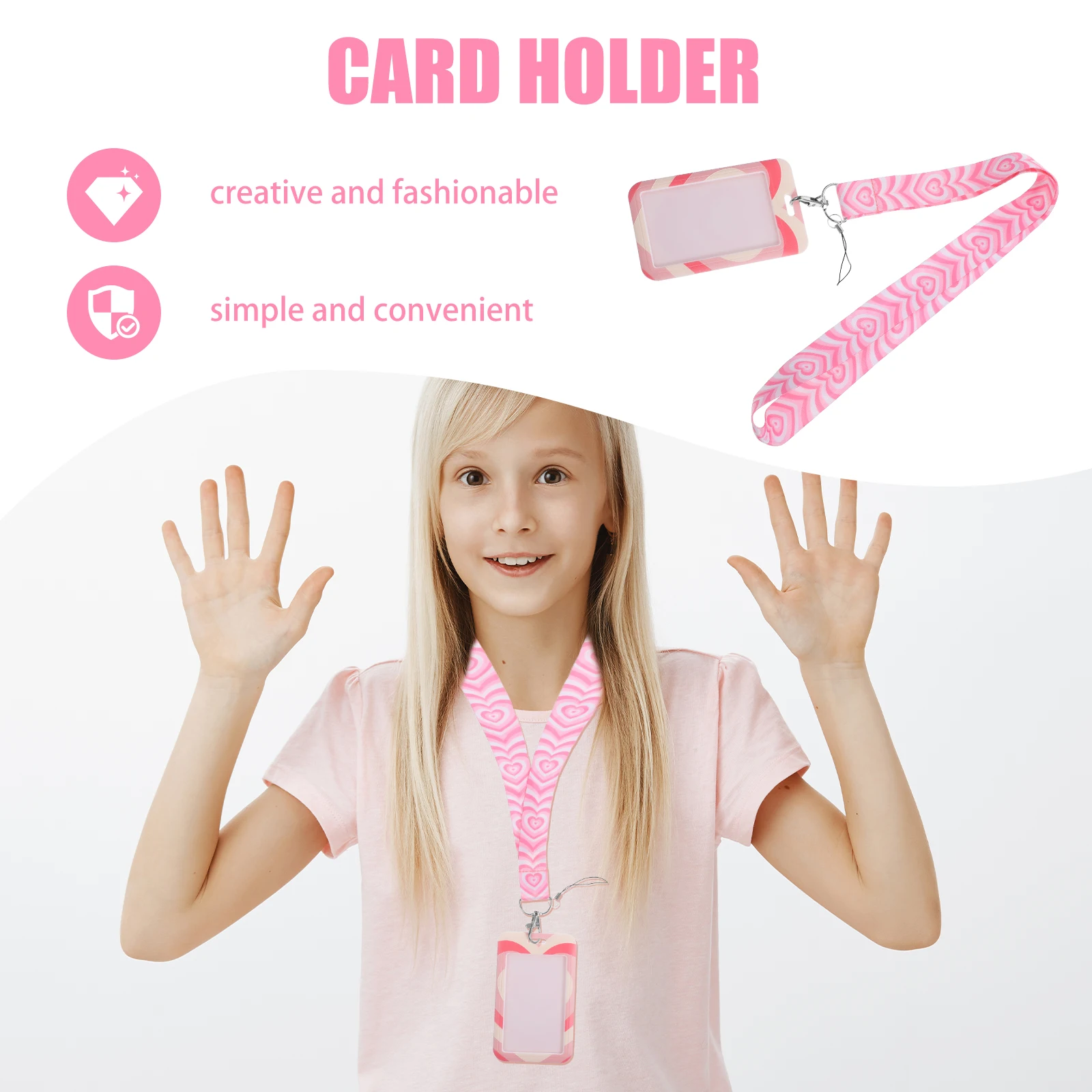 Mobile Phone Rope Hood Id Holder for Lanyard Badge Sleeves Office Work Card Plastic
Mobile Phone Rope Hood Id Holder for Lanyard Badge Sleeves Office Work Card Plastic