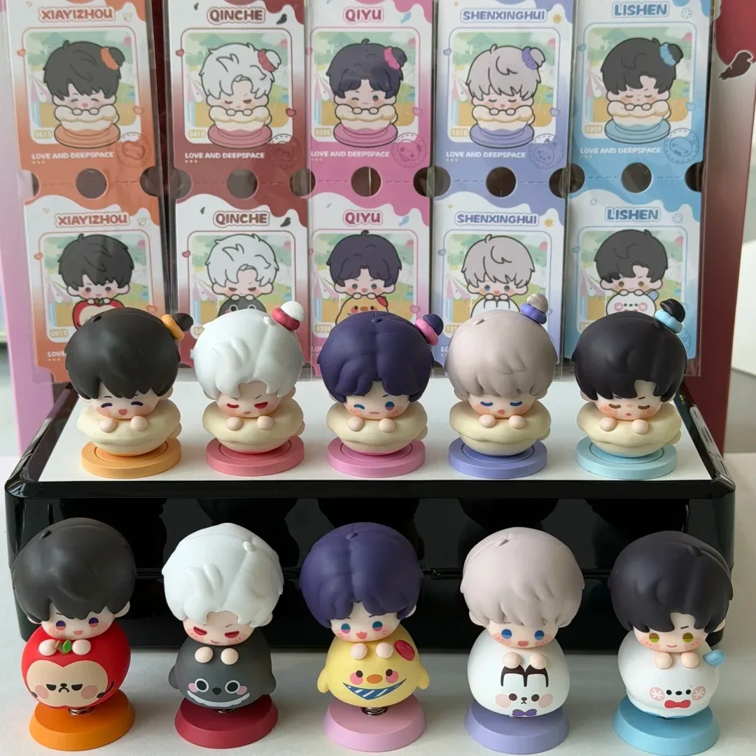 Genuine Game Love And Deepspace Blind Box Mystery Box Mini Cute Xavier Zayne Rafayel Sylus Caleb Action Figure For Game Fans
Genuine Game Love And Deepspace Blind Box Mystery Box Mini Cute Xavier Zayne Rafayel Sylus Caleb Action Figure For Game Fans