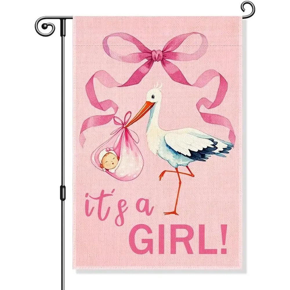 Girl's Birth Announcement Yard Sign - Cute Baby Shower Gifts for Outdoor or Indoor, Pink Reveal Decor, Welcome New Baby Sign
Girl's Birth Announcement Yard Sign - Cute Baby Shower Gifts for Outdoor or Indoor, Pink Reveal Decor, Welcome New Baby Sign