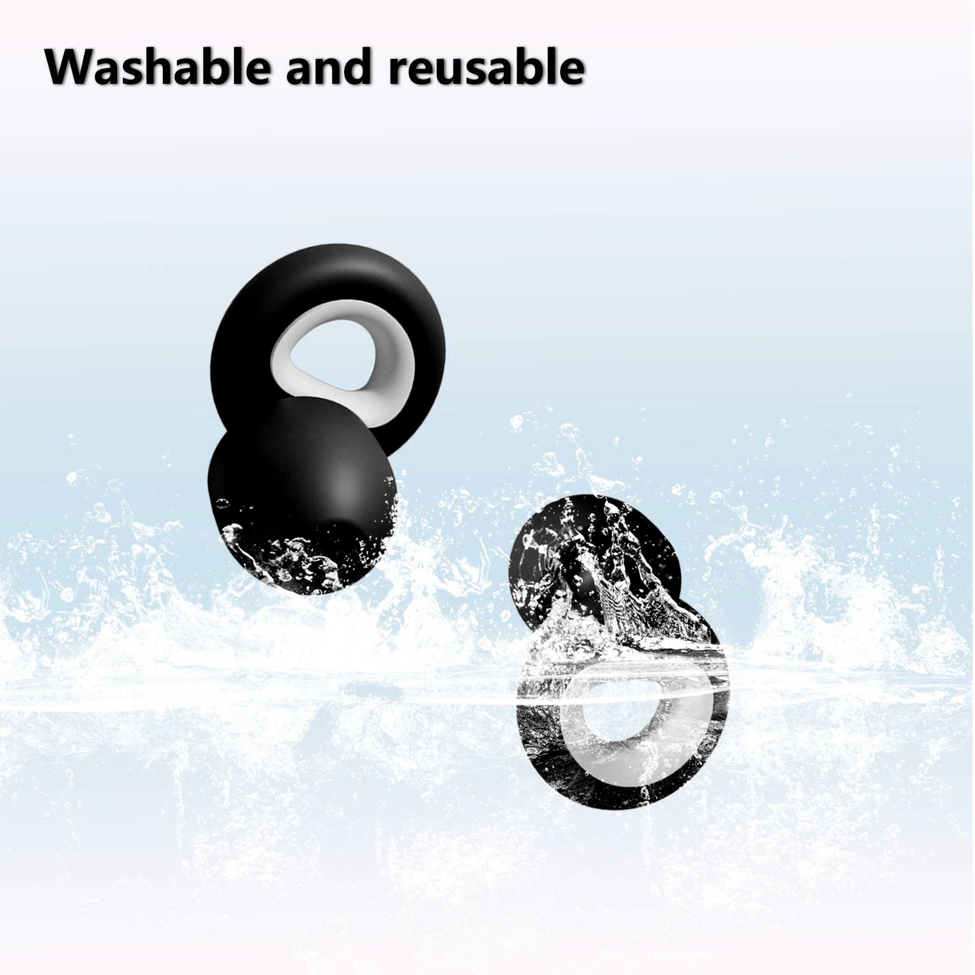 HUAK Ear Plugs for Sleeping Noise Cancelling, Ear Plugs Noise Filtering Reduction Earplugs for Sleeping Swimming Motorbike
HUAK Ear Plugs for Sleeping Noise Cancelling, Ear Plugs Noise Filtering Reduction Earplugs for Sleeping Swimming Motorbike
