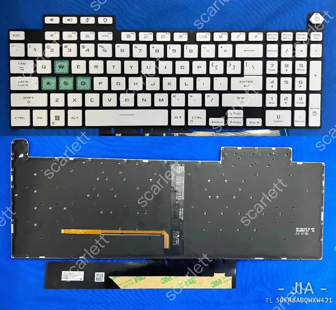 Новая игровая клавиатура для ноутбуков Asus TUF A15 F15 FA507 FA507RC FA507RE FX507 FX517 A17 FA707 F17 FX707 FX707ZC с подсветкой
Новая игровая клавиатура для ноутбуков Asus TUF A15 F15 FA507 FA507RC FA507RE FX507 FX517 A17 FA707 F17 FX707 FX707ZC с подсветкой