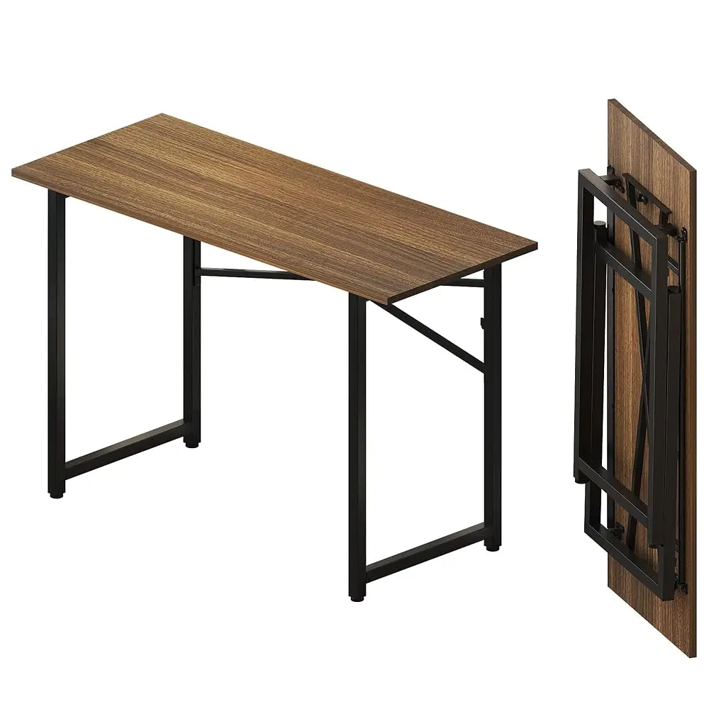 Folding Computer Desk 47 H Writing Gaming Computer Camping Table, No Assembly Required Home Office Desk, Espresso
Folding Computer Desk 47 H Writing Gaming Computer Camping Table, No Assembly Required Home Office Desk, Espresso