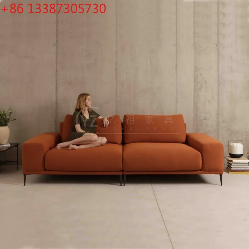 Nordic simple modern small apartment living room solid wood sofa fabric
Nordic simple modern small apartment living room solid wood sofa fabric