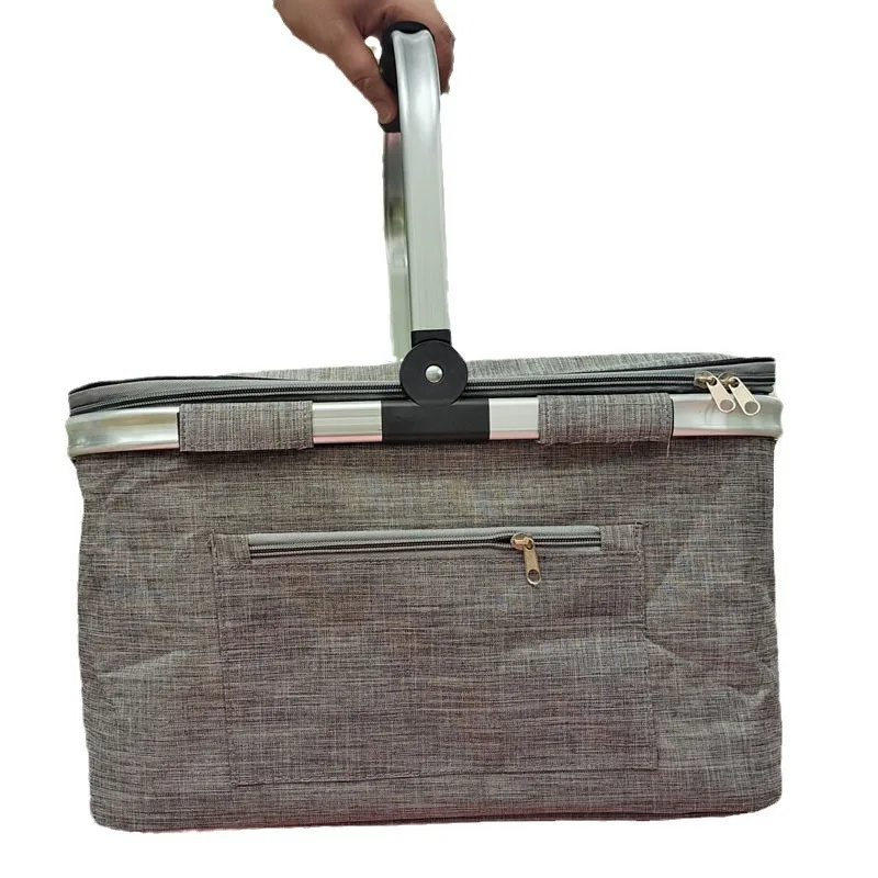 Insulated Cooler Bag, Portable Foldable Picnic Basket, Portable Car Picnic Basket, Thick Aluminum Foil Insulation Bag
Insulated Cooler Bag, Portable Foldable Picnic Basket, Portable Car Picnic Basket, Thick Aluminum Foil Insulation Bag