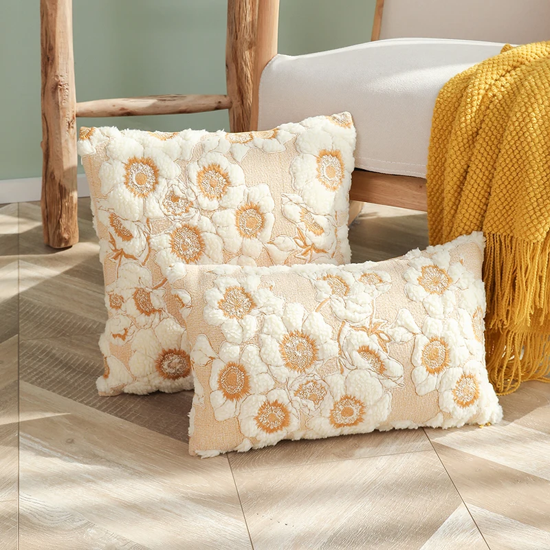 Floral Cushion Cover Sun Floral 45x45cm/30x50cm Embroidery Pillow Cover Soft Cozy for living room Bedroom Sofa
Floral Cushion Cover Sun Floral 45x45cm/30x50cm Embroidery Pillow Cover Soft Cozy for living room Bedroom Sofa