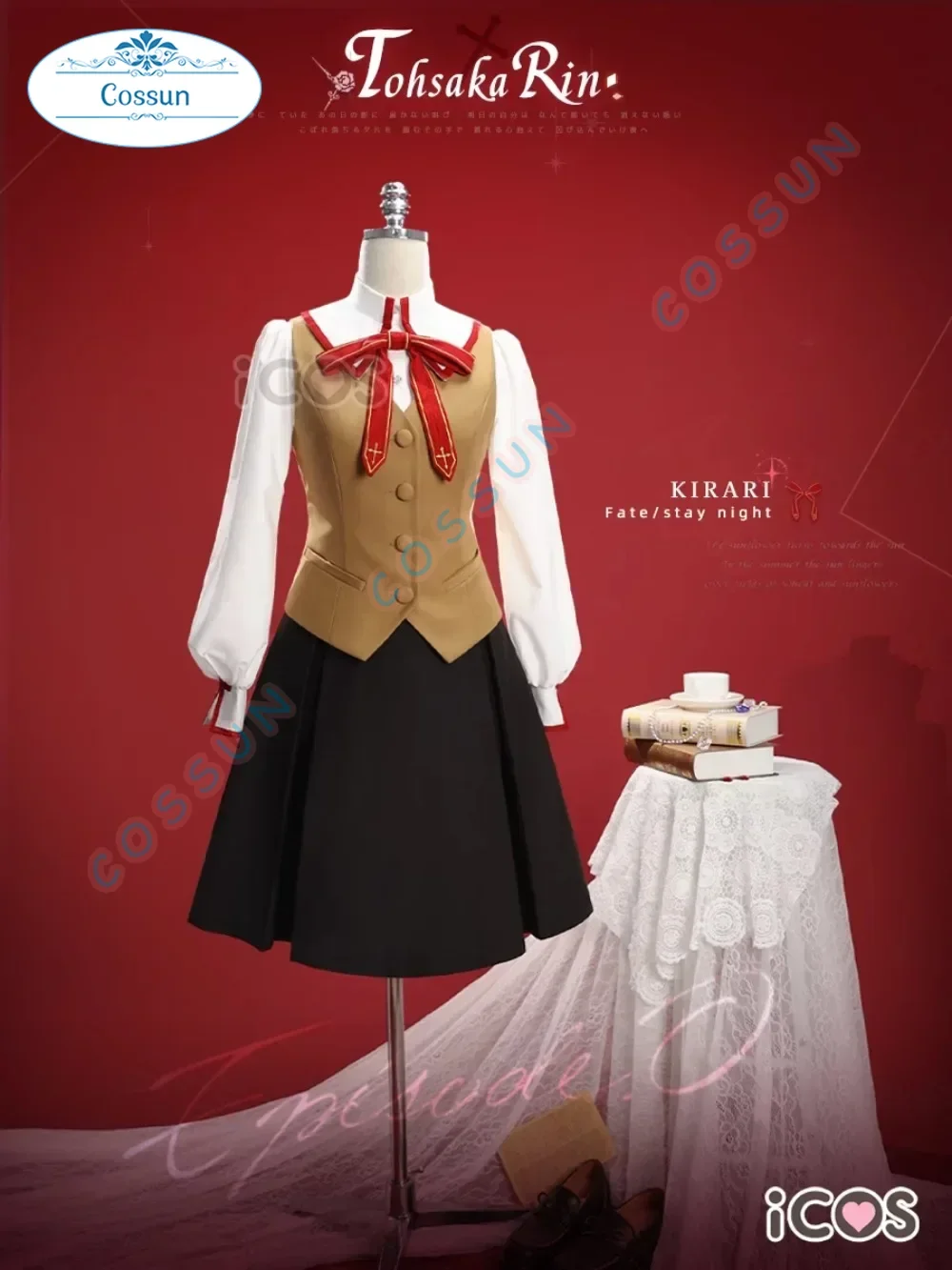 Tōsaka Rin Косплей Костюм Хэллоуин Fgo Cos Fate FSN Saber JK Униформа Женское Платье Школьная Одежда
Tōsaka Rin Косплей Костюм Хэллоуин Fgo Cos Fate FSN Saber JK Униформа Женское Платье Школьная Одежда