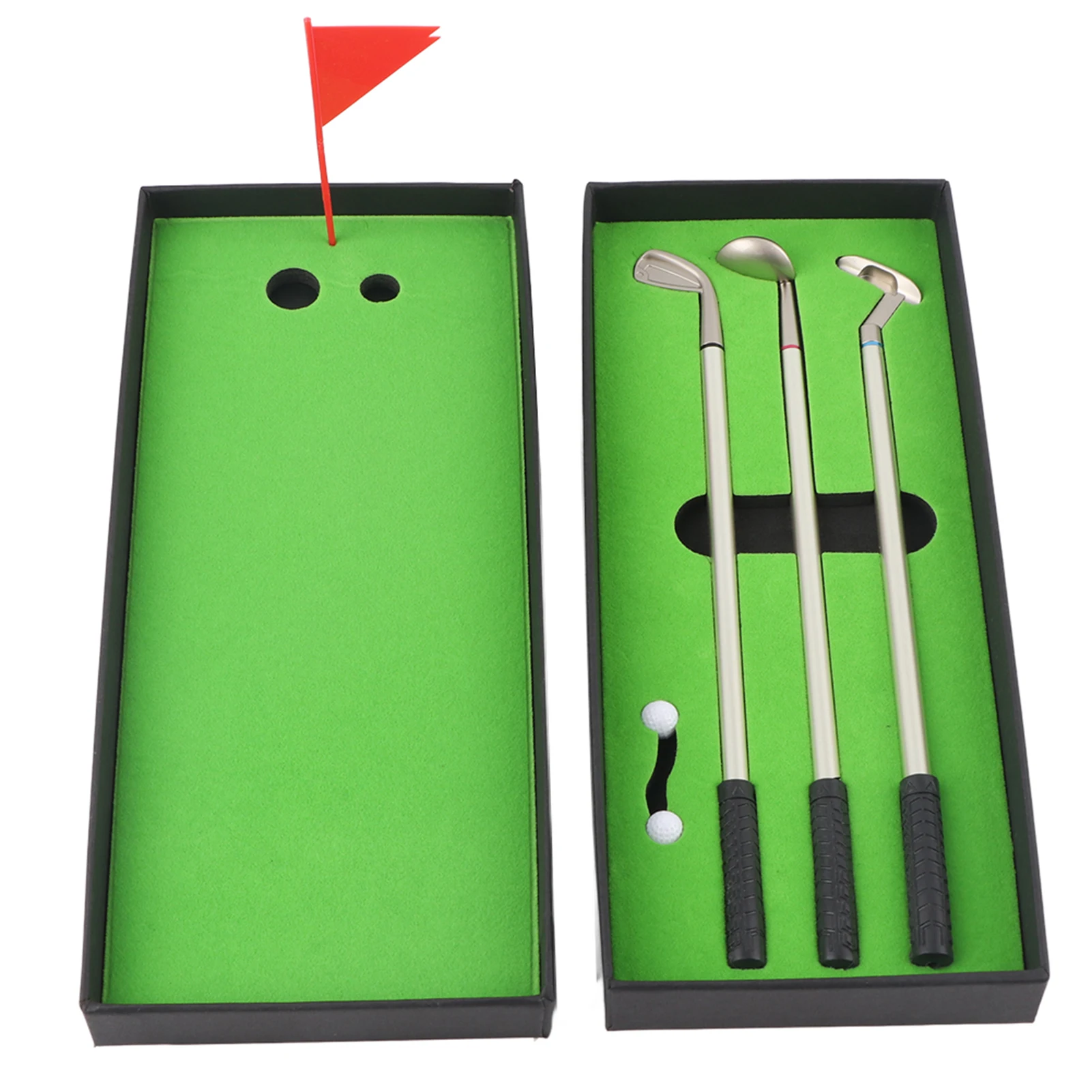 3PCS Mini Golf Gift Ballpoint Pens Golf Clubs Ball Point Pen Set Event Gifts Mini Golf Courses With Balls Flag Decorations
3PCS Mini Golf Gift Ballpoint Pens Golf Clubs Ball Point Pen Set Event Gifts Mini Golf Courses With Balls Flag Decorations