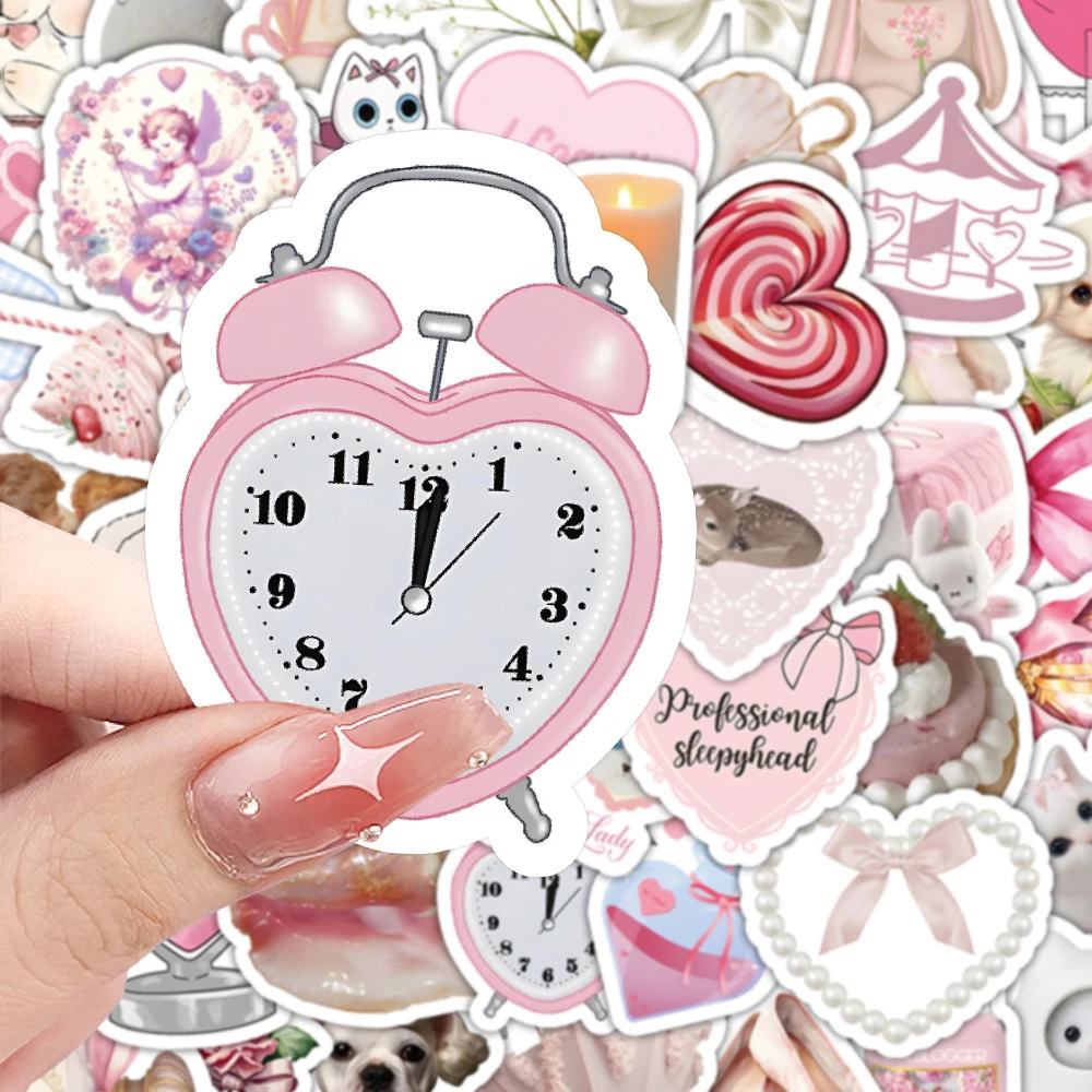 10/30/60pcs Cute INS Pink Girls Coquette Stickers Cartoon Aesthetic Sticker DIY Suitcase Guitar Phone Diary Graffiti Decals Gift
10/30/60pcs Cute INS Pink Girls Coquette Stickers Cartoon Aesthetic Sticker DIY Suitcase Guitar Phone Diary Graffiti Decals Gift
