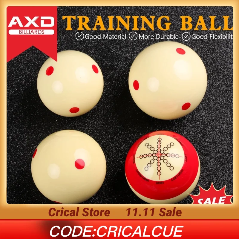 Стандартный тренировочный биток, бильярдный Snoonker Black8, материал из смолы для кармана, ударопрочность, двусторонний дизайн, практика мяча
Стандартный тренировочный биток, бильярдный Snoonker Black8, материал из смолы для кармана, ударопрочность, двусторонний дизайн, практика мяча