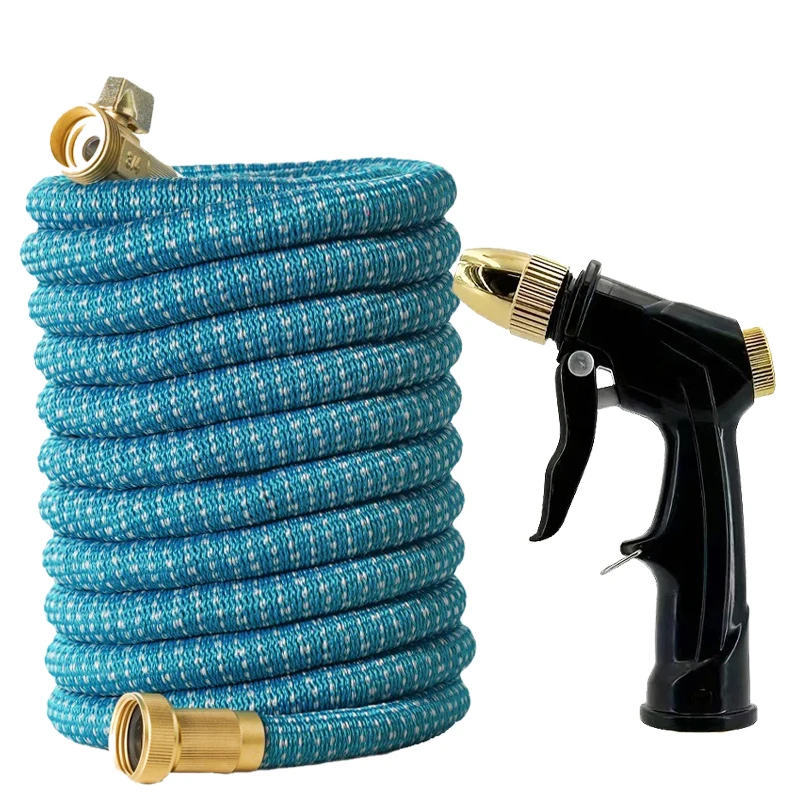 Expandable Garden Hose - High Pressure Adjustable Spray Gun - US 3/4 Connector, Garden Hose, Garden Watering And Cleaning Tool
Expandable Garden Hose - High Pressure Adjustable Spray Gun - US 3/4 Connector, Garden Hose, Garden Watering And Cleaning Tool