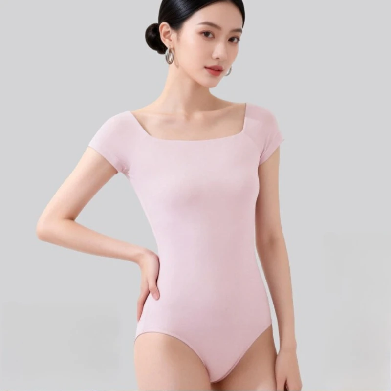 2026 Ballet Leotards Classic Square neck Women Short sleeved Gymnastics Bodysuit Dance wear dance costume Female Yoga Clothing
2026 Ballet Leotards Classic Square neck Women Short sleeved Gymnastics Bodysuit Dance wear dance costume Female Yoga Clothing
