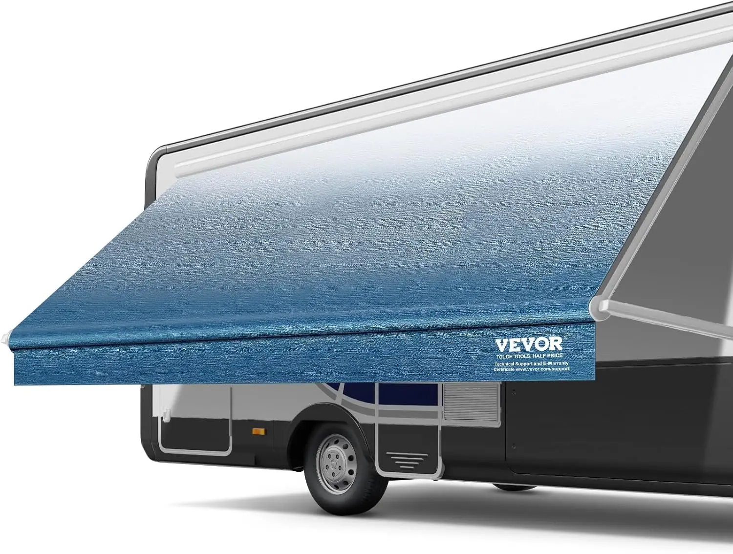 RV Awning Fabric Replacement, 14'2" Fabric Length for 15' Awning, Heavy Duty 3-Ply 16oz PVC Camper Awning Fabric
RV Awning Fabric Replacement, 14'2" Fabric Length for 15' Awning, Heavy Duty 3-Ply 16oz PVC Camper Awning Fabric