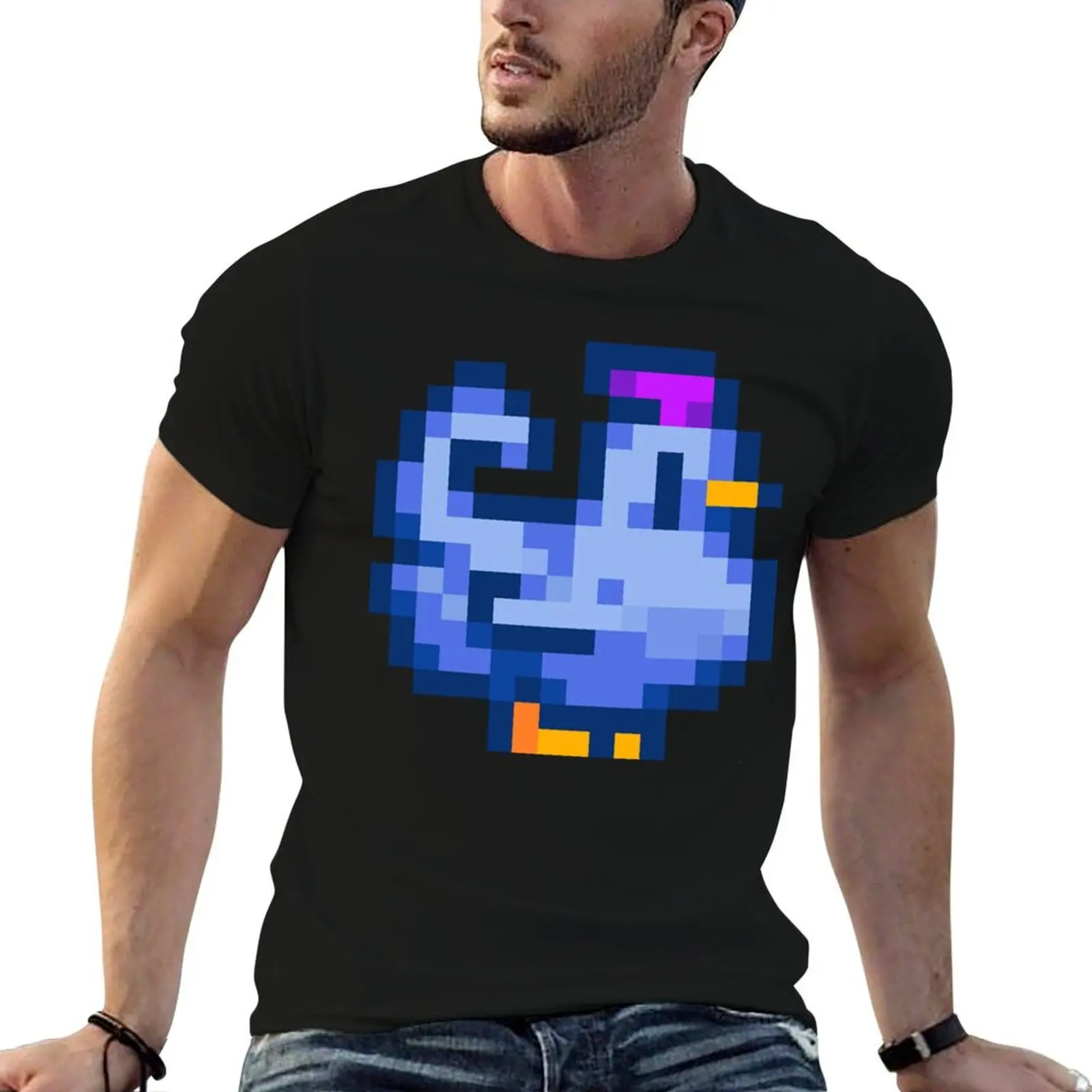 Stardew Valley Blue Chicken T-Shirt men t shirt cotton 100% cotton t shirt pack T-Shirt
Stardew Valley Blue Chicken T-Shirt men t shirt cotton 100% cotton t shirt pack T-Shirt