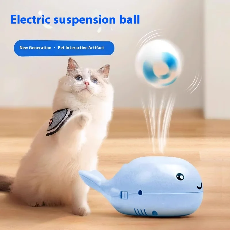 Pet Toy Automatic intelligence Floating Ball Cat Toy Teasing cats, having fun and relieving boredom, a magical tool For pets
Pet Toy Automatic intelligence Floating Ball Cat Toy Teasing cats, having fun and relieving boredom, a magical tool For pets