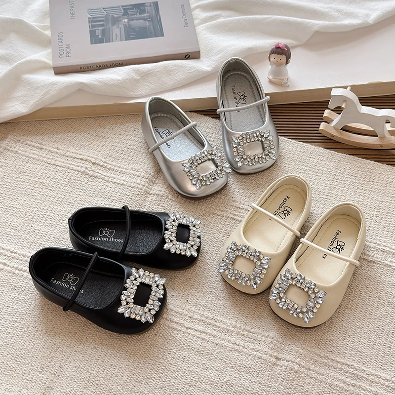 2-14Y Loafer Shoes for Girls Child Ballerina Flats Kids Diamond Mary Janes Party Dress Shoes Princess Elegant Shoes Black Silver
2-14Y Loafer Shoes for Girls Child Ballerina Flats Kids Diamond Mary Janes Party Dress Shoes Princess Elegant Shoes Black Silver