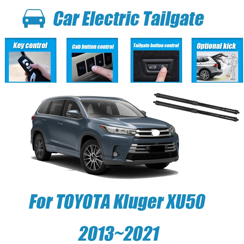 Car Power Trunk Lift Electric Hatch Tailgate Strut Auto Rear Door Actuator For TOYOTA Kluger XU50 2013~2021 Silently
Car Power Trunk Lift Electric Hatch Tailgate Strut Auto Rear Door Actuator For TOYOTA Kluger XU50 2013~2021 Silently