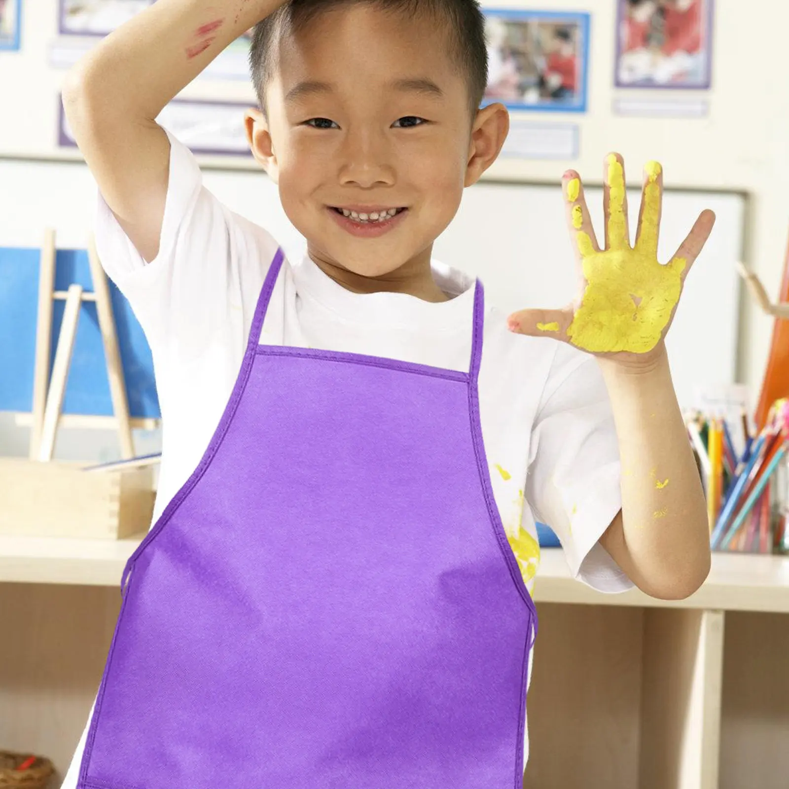 20Pcs Childrens Waterproof Aprons Painting Smock for Toddler Kids Art Activity Home School Party Craft Cooking Grilling
20Pcs Childrens Waterproof Aprons Painting Smock for Toddler Kids Art Activity Home School Party Craft Cooking Grilling