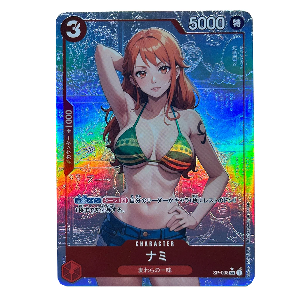 BLBU ACG Anime OPCG Sexy Card Yamato Carrot Nami Boa Hancock DIY Color One Piece Collectible Cards Flash Card Gifts
BLBU ACG Anime OPCG Sexy Card Yamato Carrot Nami Boa Hancock DIY Color One Piece Collectible Cards Flash Card Gifts