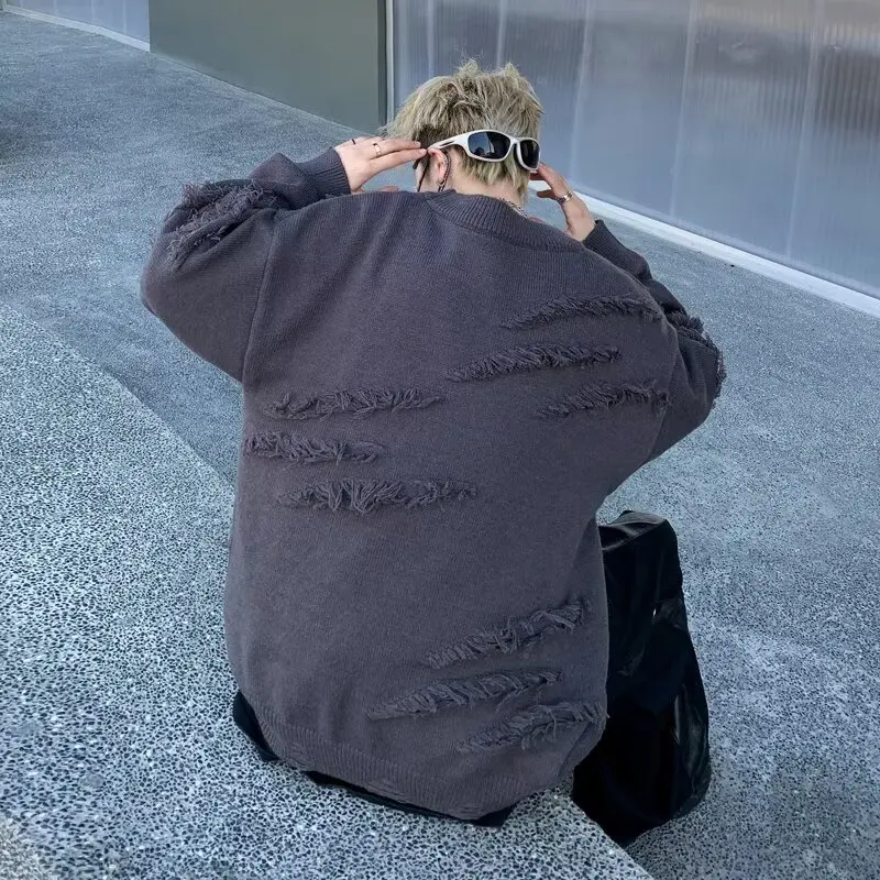 Loose Fit Casual Knitwear Large Size 300 Pou Vintage Color Tassel Design Lazy Sle Autumn Winter Men's Sweater
Loose Fit Casual Knitwear Large Size 300 Pou Vintage Color Tassel Design Lazy Sle Autumn Winter Men's Sweater