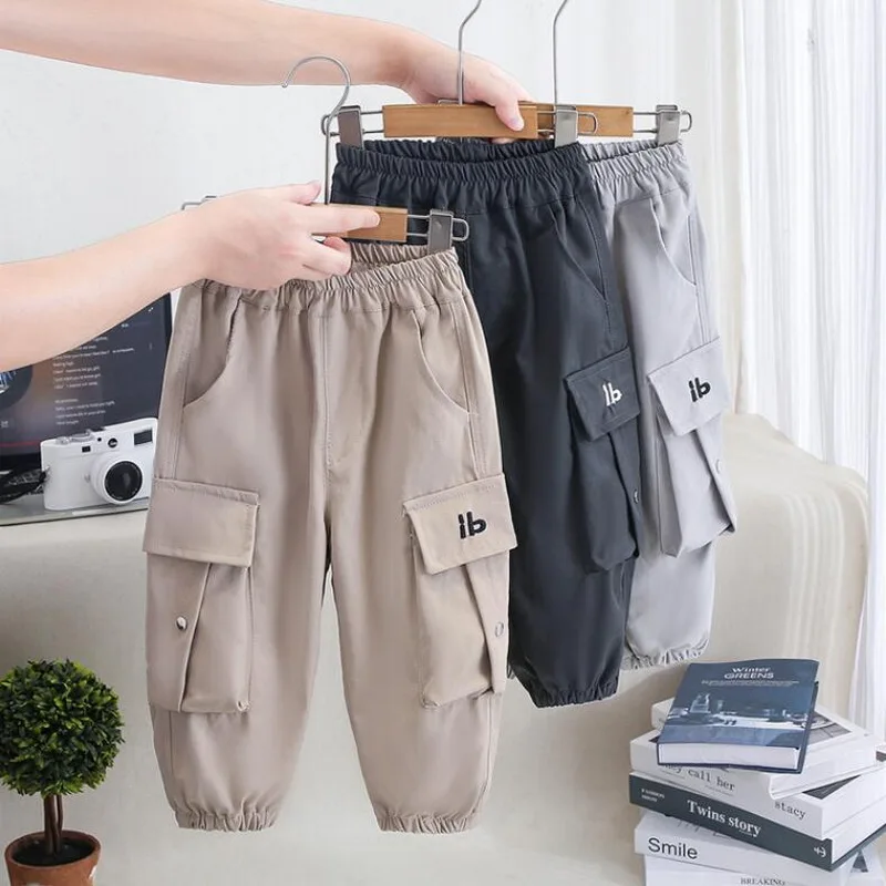 New Boys Cargo Pants Spring Autumn Casual Children Trousers Kids Joggers Big Pocket Children Sport Outdoor Pants 2-7 Years
New Boys Cargo Pants Spring Autumn Casual Children Trousers Kids Joggers Big Pocket Children Sport Outdoor Pants 2-7 Years