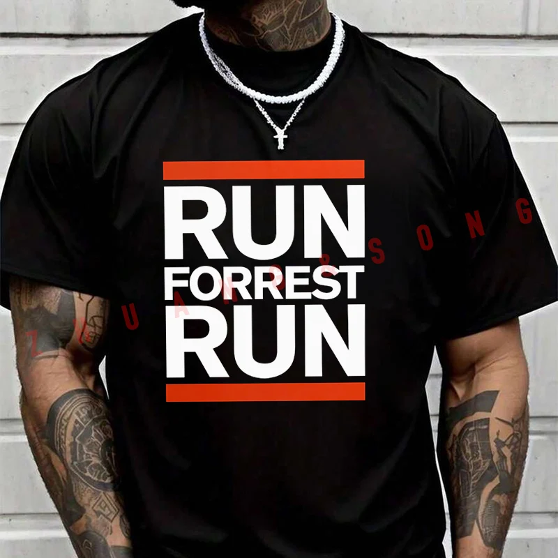 Run Forrest Run Design Men's Fashion T-shirt Casual Trendy Tshirts For Summer Comfortable Short Sleeve Tops
Run Forrest Run Design Men's Fashion T-shirt Casual Trendy Tshirts For Summer Comfortable Short Sleeve Tops