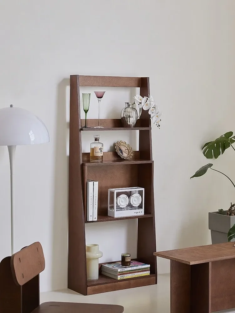 Simple home bookshelf, reading room, bookstore, birch, multi-layered walnut, second-hand display shelf
Simple home bookshelf, reading room, bookstore, birch, multi-layered walnut, second-hand display shelf
