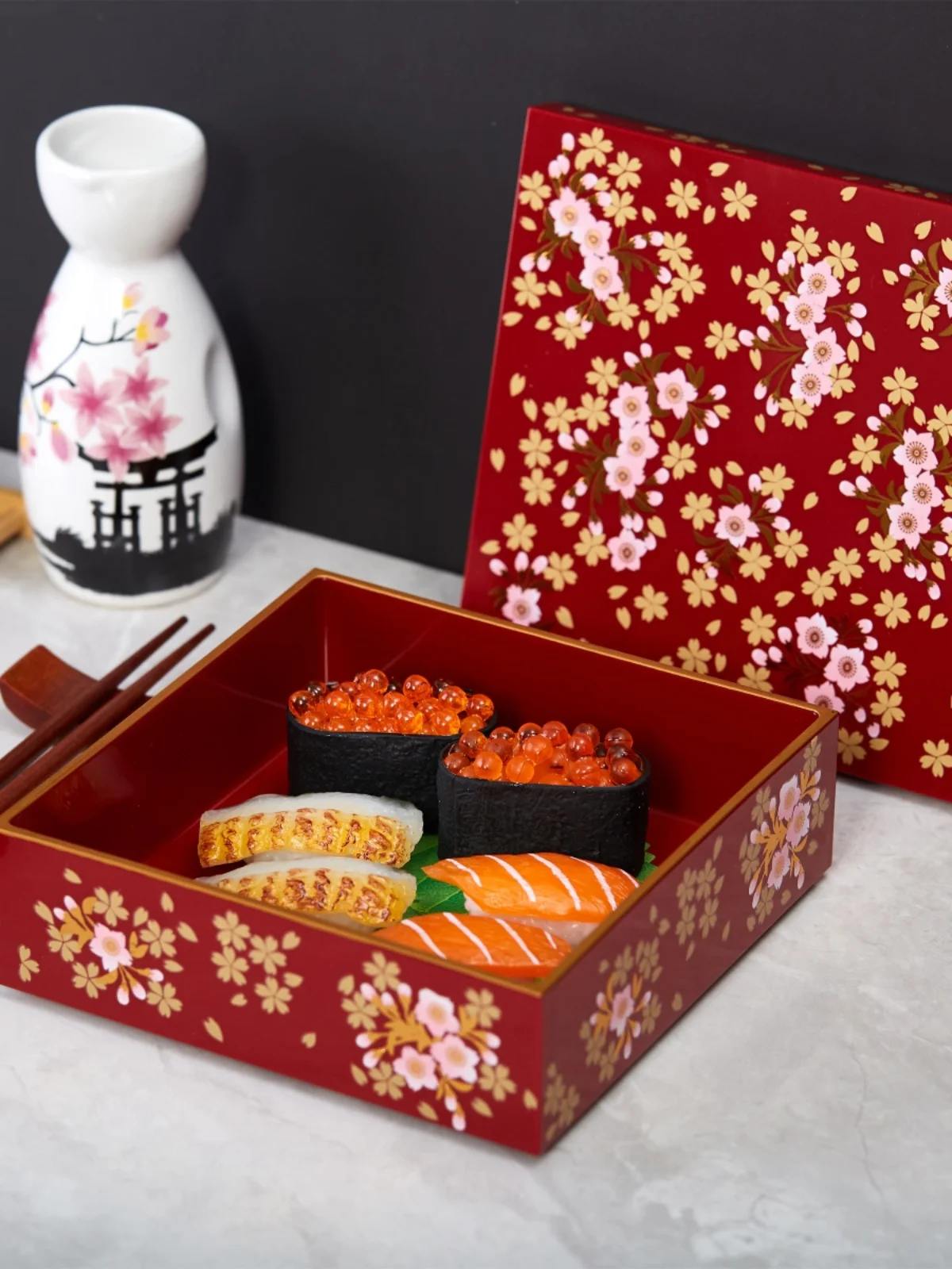 New Mid-size Japanese Sle Single-layer Fuji Mountain Sui Box 5CM Lunch Box Year-end Dinner Box Dim Sum Gold Stam
New Mid-size Japanese Sle Single-layer Fuji Mountain Sui Box 5CM Lunch Box Year-end Dinner Box Dim Sum Gold Stam