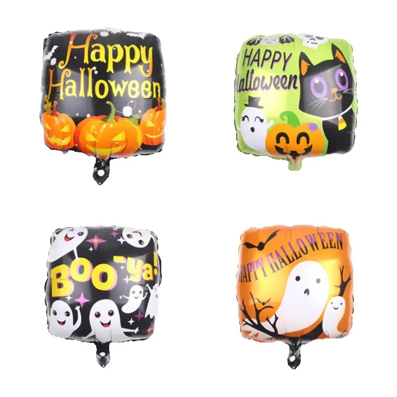 New Square Halloween Aluminum Film Balloon Children Birthday Party Decoration Aluminum Foil Round Floating Air Ball
New Square Halloween Aluminum Film Balloon Children Birthday Party Decoration Aluminum Foil Round Floating Air Ball