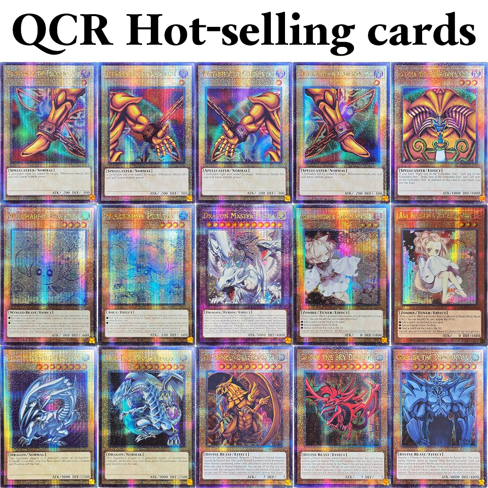 ЮГО! QCR Лидер продаж золотые карты Exodia Forbidden One Complete Obelisk Slifer Ra 25th Blue-Eyes White Dragon Dominus Purge TCG
ЮГО! QCR Лидер продаж золотые карты Exodia Forbidden One Complete Obelisk Slifer Ra 25th Blue-Eyes White Dragon Dominus Purge TCG