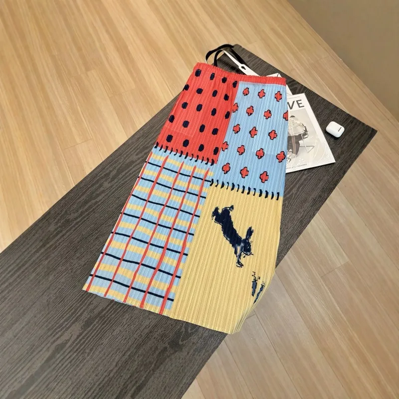 Miyake Pleated Original Skirt Spring Summer 2026 New Casual Sweet Bean Skirt Playful Dopamine Print Pleated Fashion Skirt Pleat
Miyake Pleated Original Skirt Spring Summer 2026 New Casual Sweet Bean Skirt Playful Dopamine Print Pleated Fashion Skirt Pleat