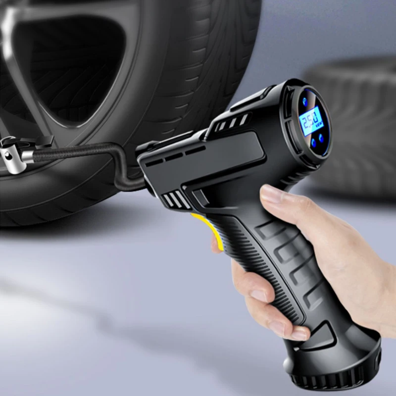 Car Tire Inflator Pump Portable Digital Display Electric Tyre Air Pump Multifunction Wireless Air Compressor Car Accessories 1Pc
Car Tire Inflator Pump Portable Digital Display Electric Tyre Air Pump Multifunction Wireless Air Compressor Car Accessories 1Pc