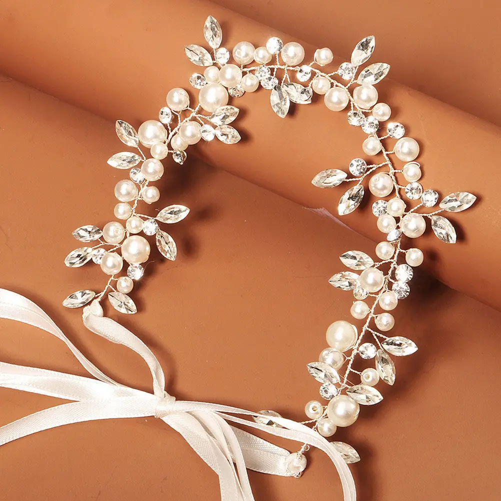 Exquisite Artificial Pearl Headband Wedding Bridal Headdress Shiny Pearl Hair Accessory for Brides Bridesmaids Party Elegant
Exquisite Artificial Pearl Headband Wedding Bridal Headdress Shiny Pearl Hair Accessory for Brides Bridesmaids Party Elegant