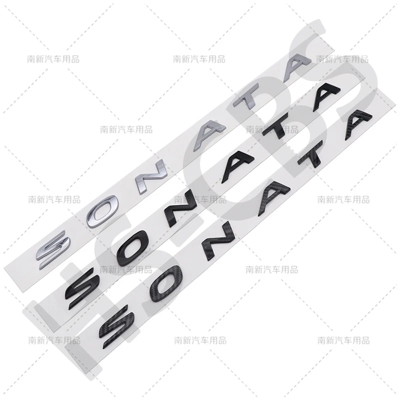 3D ABS Sonata Letter Logo Rear Trunk Badge Car Tailgate Emblem Stickers Auto Body Decoration Car Stickers Accessories
3D ABS Sonata Letter Logo Rear Trunk Badge Car Tailgate Emblem Stickers Auto Body Decoration Car Stickers Accessories