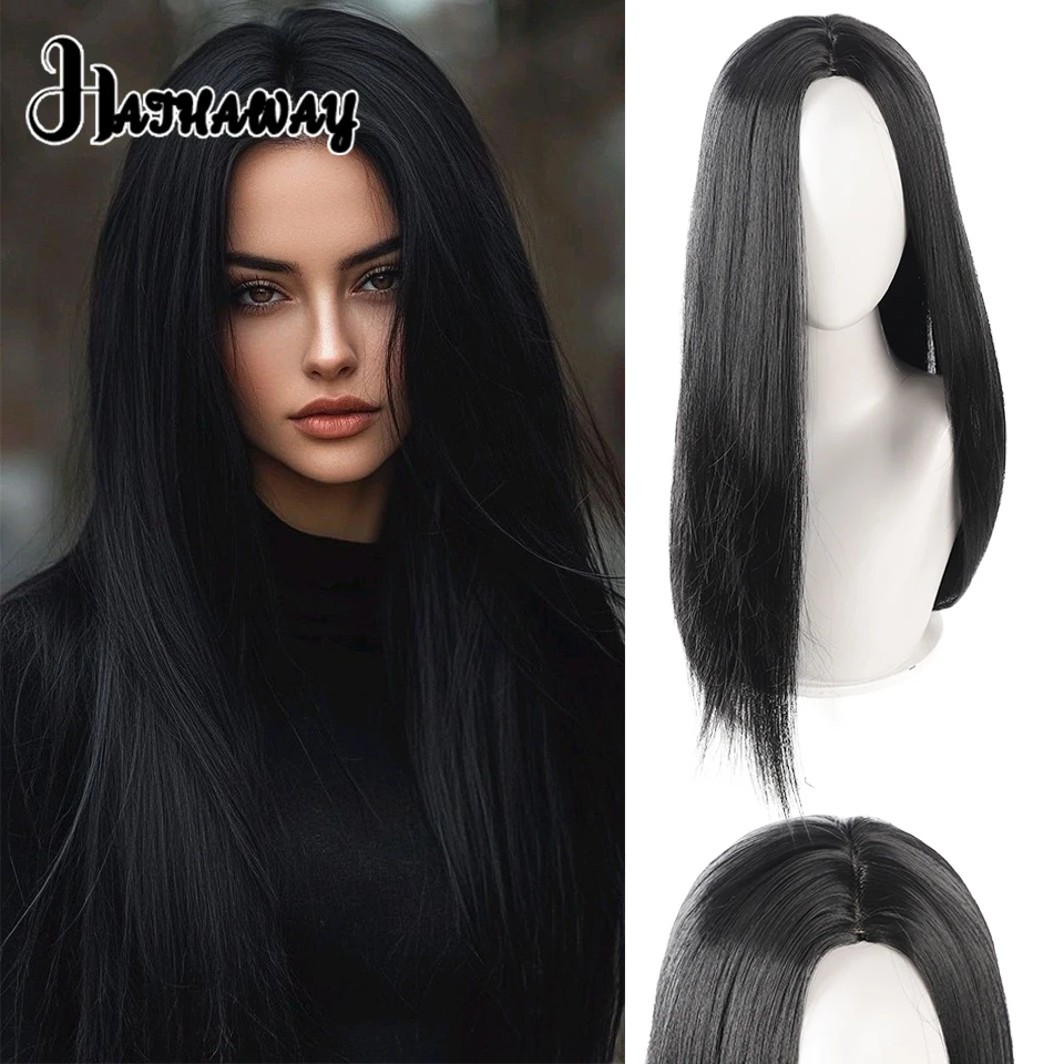 Elegant 28 Inch Black Straight Synthetic Wig for Women, High Temperature Fiber, with Net Cap, for Parties and Festivals
Elegant 28 Inch Black Straight Synthetic Wig for Women, High Temperature Fiber, with Net Cap, for Parties and Festivals