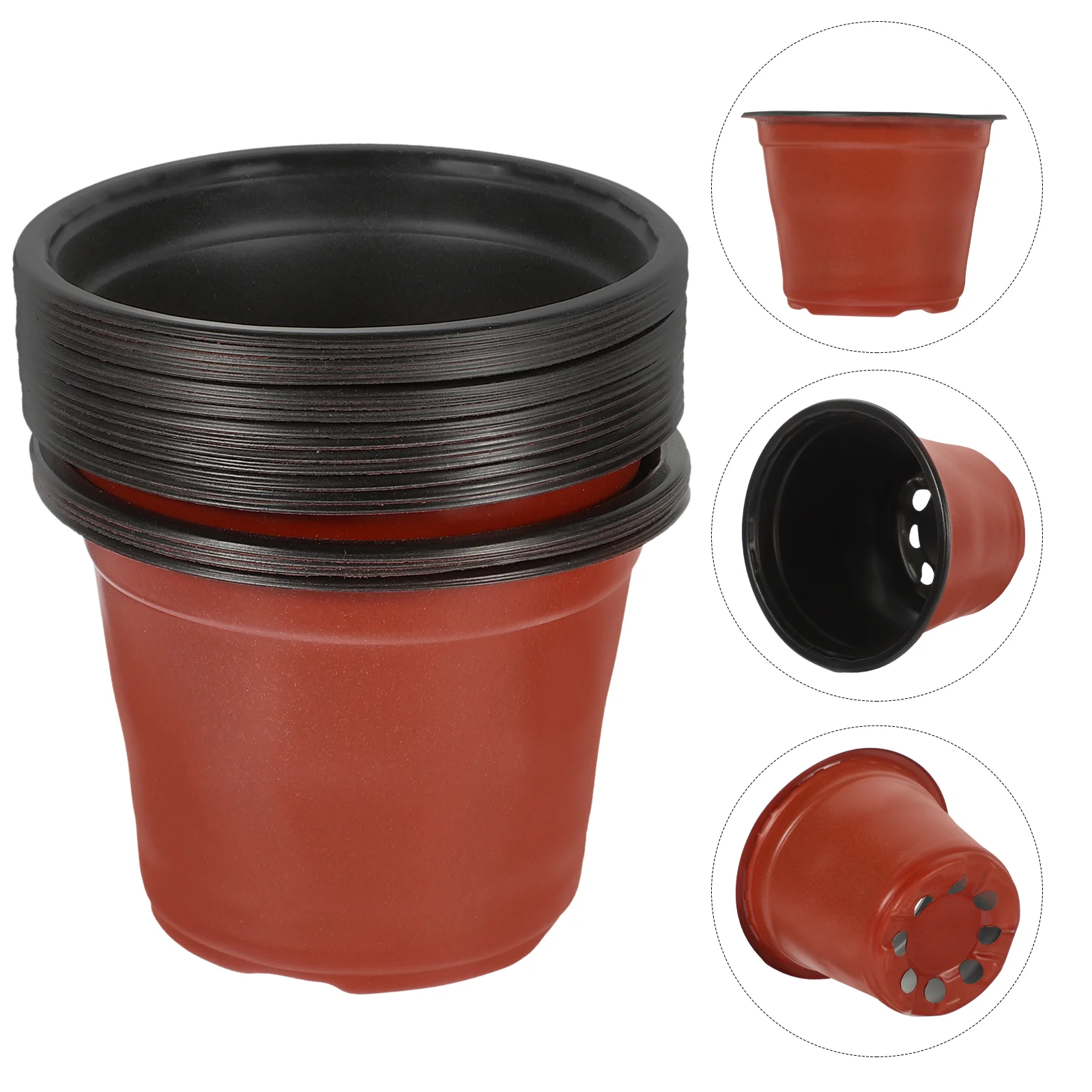 20 Pcs Seedling Pot Plant Garden Flower Pots Planter Tray Plants Plastic Decorative
20 Pcs Seedling Pot Plant Garden Flower Pots Planter Tray Plants Plastic Decorative