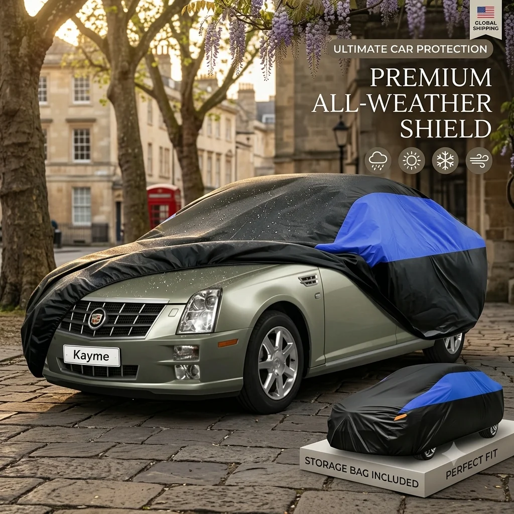 190T Car Cover Outdoor Waterproof Dustproof Windproof Anti-UV Anti-Scratch Protection Elastic Hem Vehicle Cover Fit For Sedan
190T Car Cover Outdoor Waterproof Dustproof Windproof Anti-UV Anti-Scratch Protection Elastic Hem Vehicle Cover Fit For Sedan