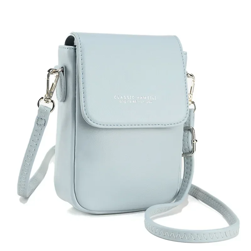 Women's Mini PU Leather Shoulder Bag Solid Crossbody Bags Handbags for Ladies Multifunctional Mobile Phone Storage Bag
Women's Mini PU Leather Shoulder Bag Solid Crossbody Bags Handbags for Ladies Multifunctional Mobile Phone Storage Bag