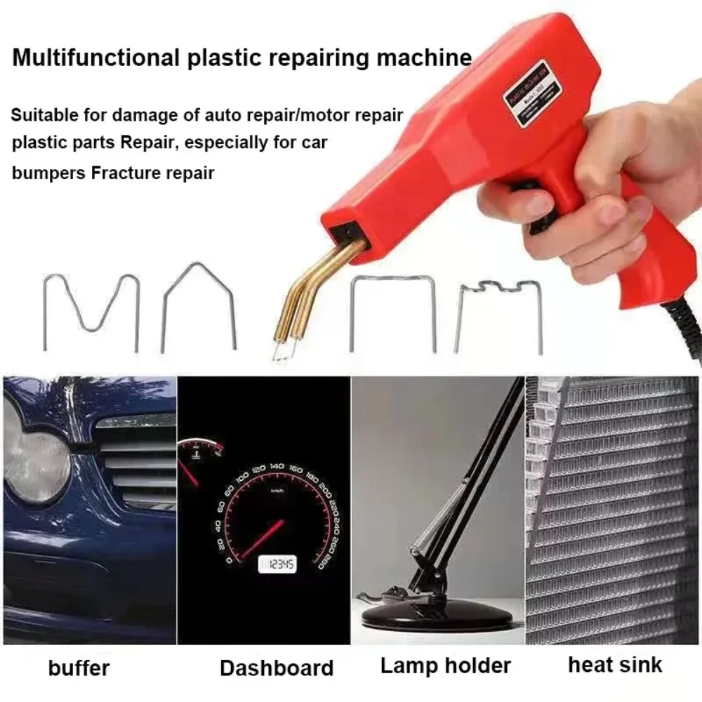 Hot Stapler Plastic Welder Gun Welding Machine Soldering Iron for Plastic Staple PVC Repairing Machine Car Bumper Repair Tools
Hot Stapler Plastic Welder Gun Welding Machine Soldering Iron for Plastic Staple PVC Repairing Machine Car Bumper Repair Tools
