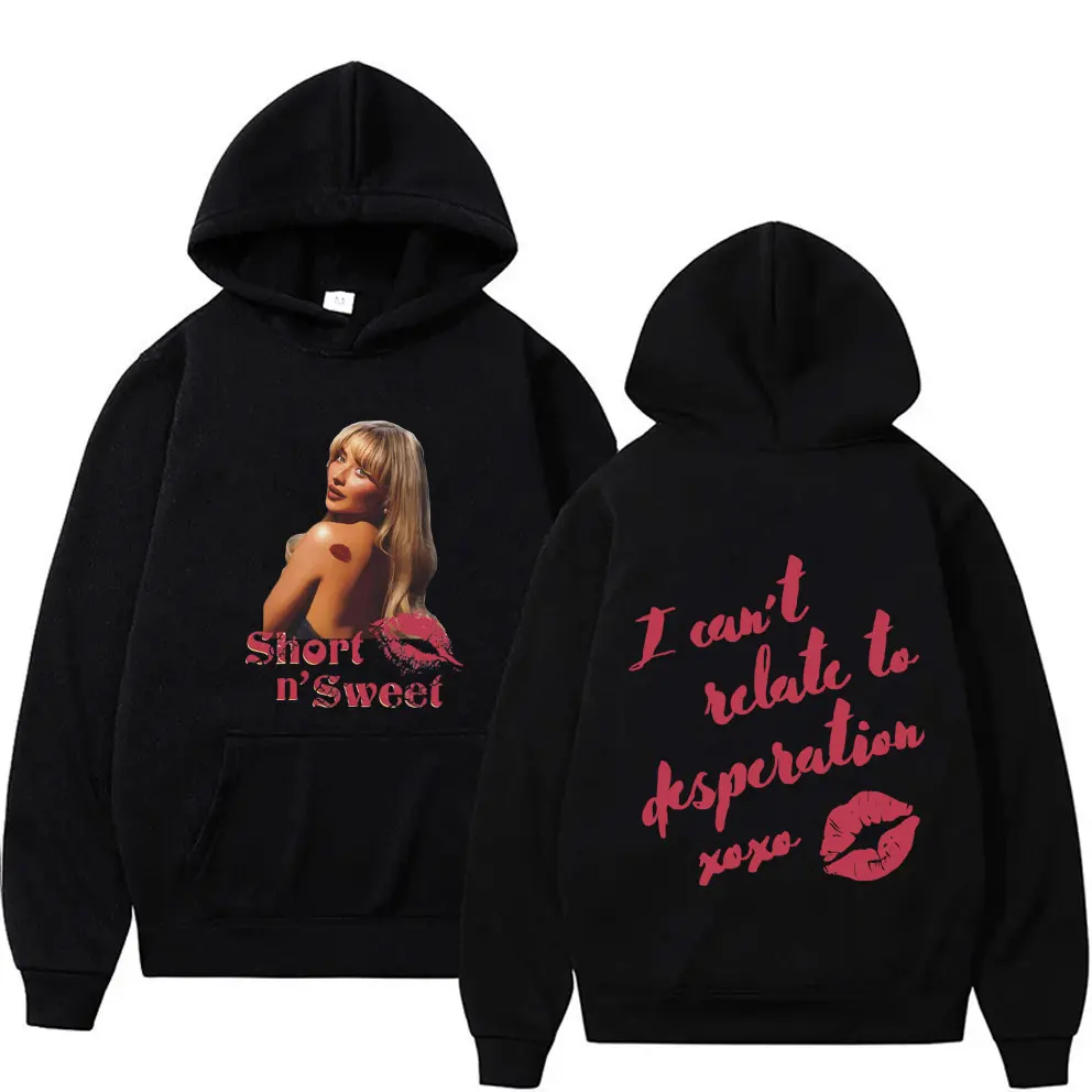 Sabrina Carpenter Short N' Sweet Double Sided Graphic Hoodie Men Women Fashion Casual Oversized Sweatshirt Male Fleece Hoodies
Sabrina Carpenter Short N' Sweet Double Sided Graphic Hoodie Men Women Fashion Casual Oversized Sweatshirt Male Fleece Hoodies