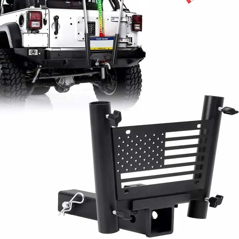 Car Rear Dual Flagpole Base, Flag Pole Bracket, Trailer Arm, for Trucks, SUVs, Pickups, Campers, Rear Flagpole Rack
Car Rear Dual Flagpole Base, Flag Pole Bracket, Trailer Arm, for Trucks, SUVs, Pickups, Campers, Rear Flagpole Rack 