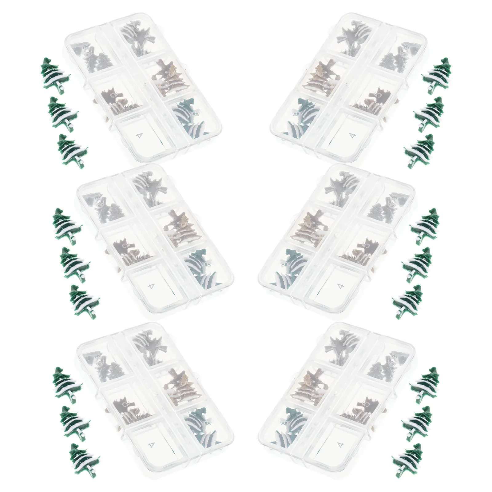 18Pcs Christmas Nail Charms 3D Resin Mini Tree Ornaments Holiday Manicure Decorations DIY Xmas Nail Art Accessories
18Pcs Christmas Nail Charms 3D Resin Mini Tree Ornaments Holiday Manicure Decorations DIY Xmas Nail Art Accessories