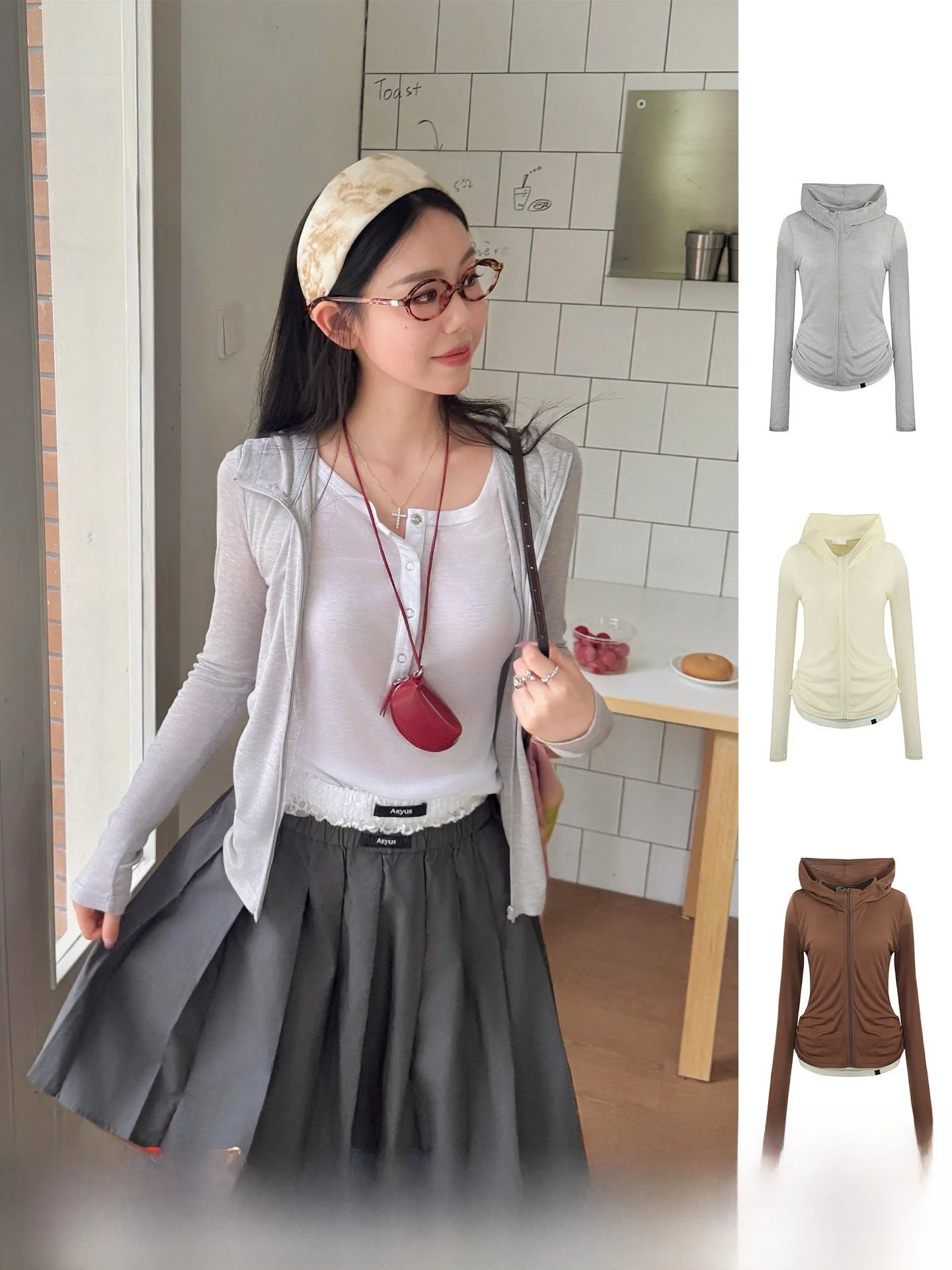 Brand 5MAKE IF Summer Hat Shirt GoGoBuyer Store Handpicked Stylish Long Sleeve Hoodie Regular Fit for Young Women
Brand 5MAKE IF Summer Hat Shirt GoGoBuyer Store Handpicked Stylish Long Sleeve Hoodie Regular Fit for Young Women