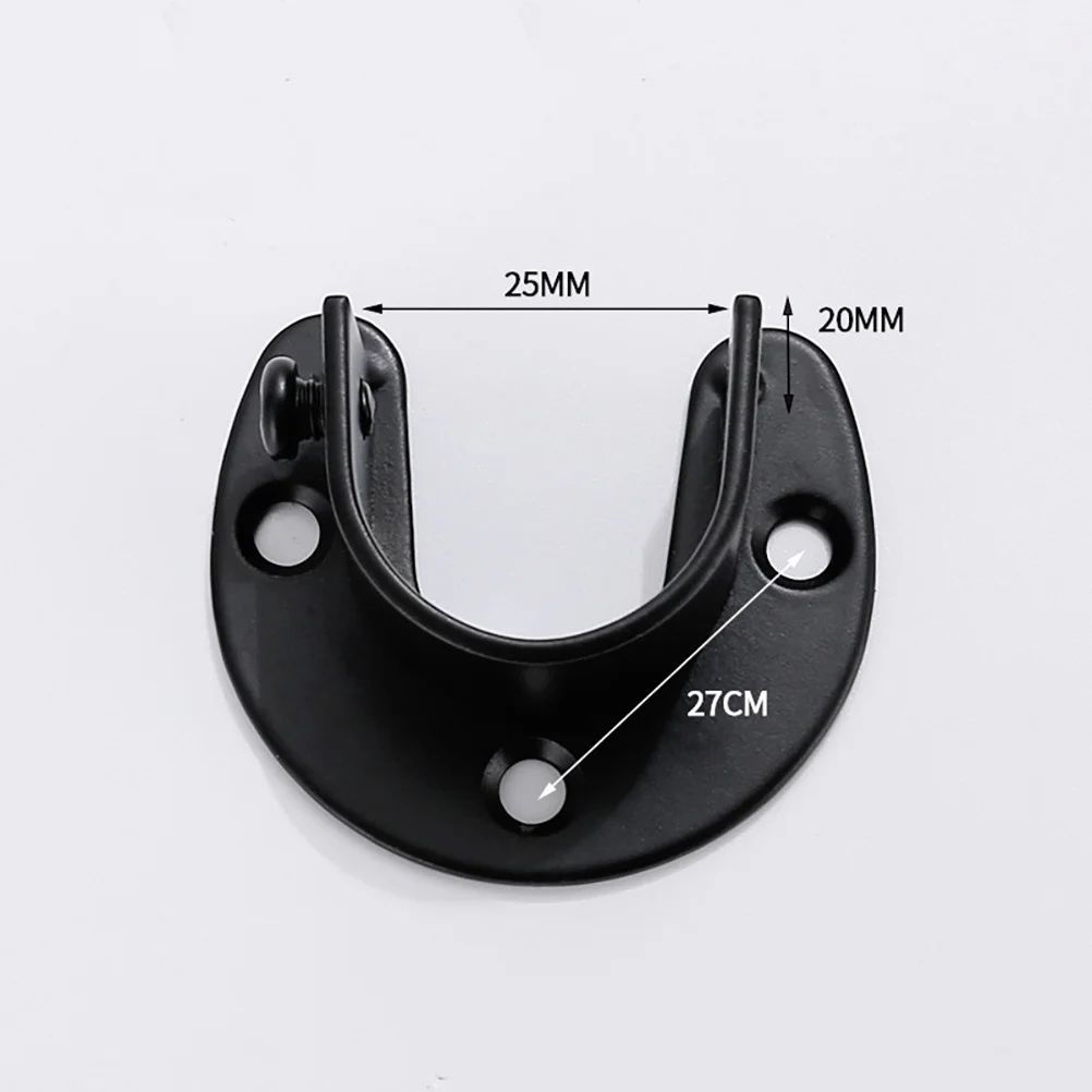 2Pcs Closet Rod Bracket Stainless Steel Rod Holders for Wall Shower Curtain Support Closet Pole Socket Bathroom Kitchen Laundry
2Pcs Closet Rod Bracket Stainless Steel Rod Holders for Wall Shower Curtain Support Closet Pole Socket Bathroom Kitchen Laundry