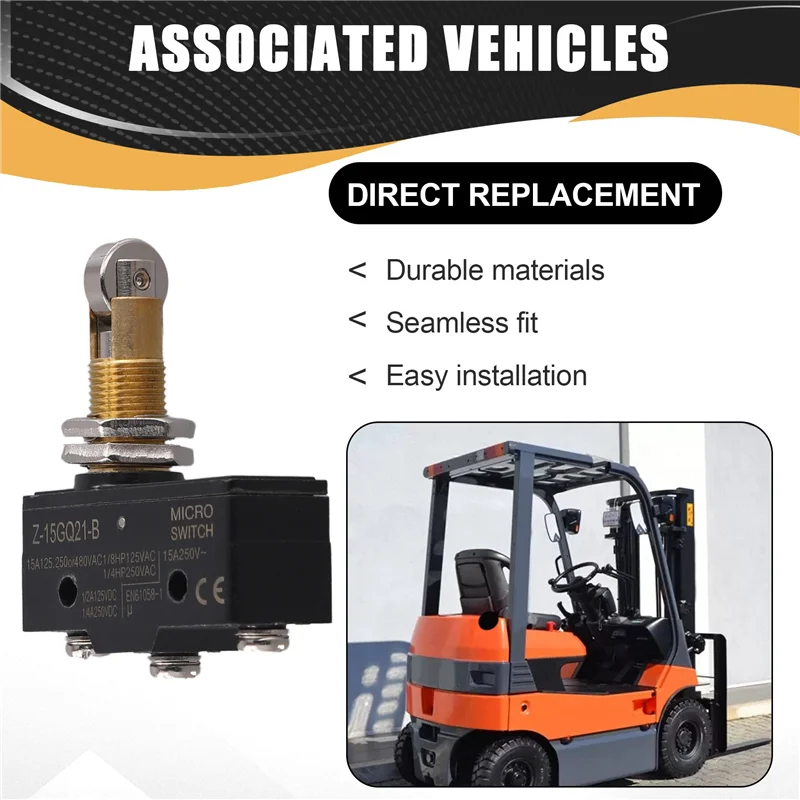 ABXN-57460-13200-71 Electric Forklift Parts Multi-Way Valve Micro-Limit Switch For TOYOTA 7FB10-30
ABXN-57460-13200-71 Electric Forklift Parts Multi-Way Valve Micro-Limit Switch For TOYOTA 7FB10-30