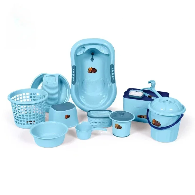 For Highly Durable Bathtub Set, 12 Piece Set Plastic Bath Set for Newborns, Gift Set
For Highly Durable Bathtub Set, 12 Piece Set Plastic Bath Set for Newborns, Gift Set