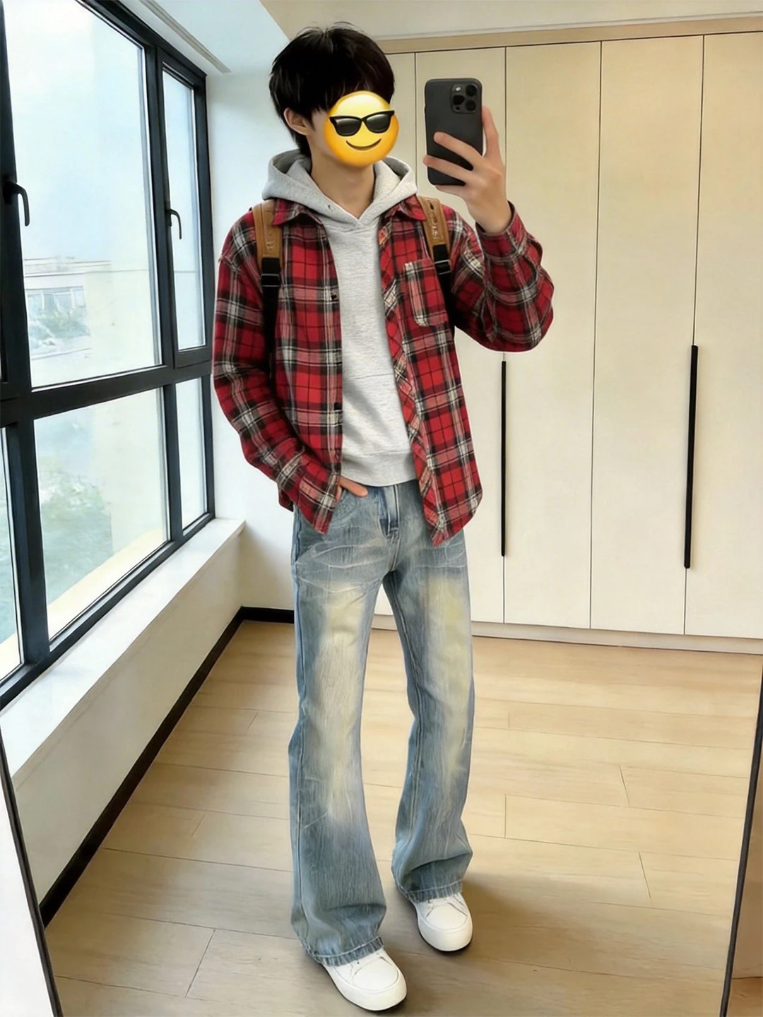 American Retro Red Plaid Long Sve Men's irt Thin Outerwear Casual Sle Winter Spring Seasonal High Quali Loose Fit irt
American Retro Red Plaid Long Sve Men's irt Thin Outerwear Casual Sle Winter Spring Seasonal High Quali Loose Fit irt